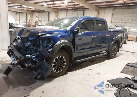 2020 Nissan Titan Pro-4X 4X4 from USA, damaged, VIN 1N6AA1ED5LN503384
